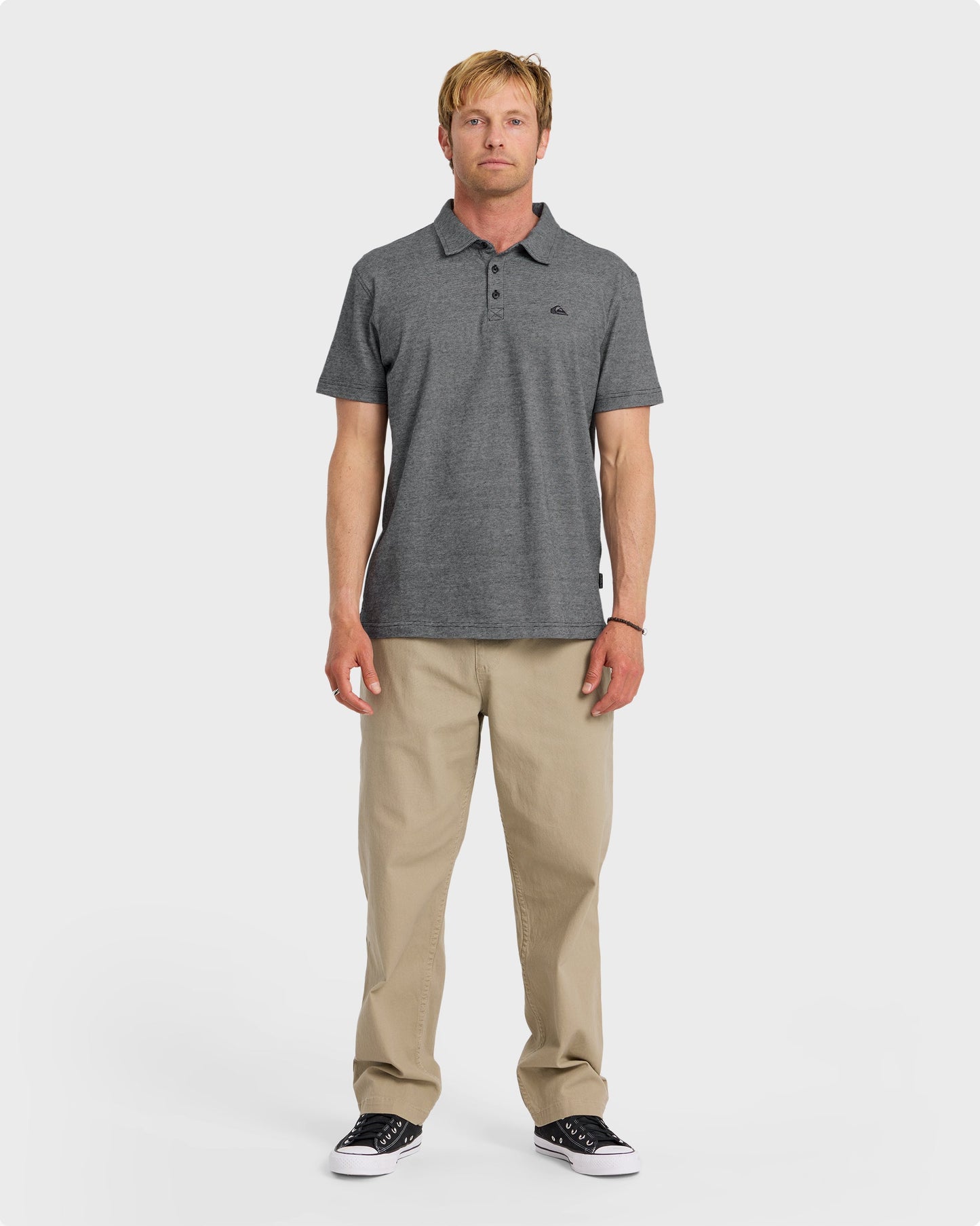 Sunset Cruise Polo Shirt - Black Quick Silver Black