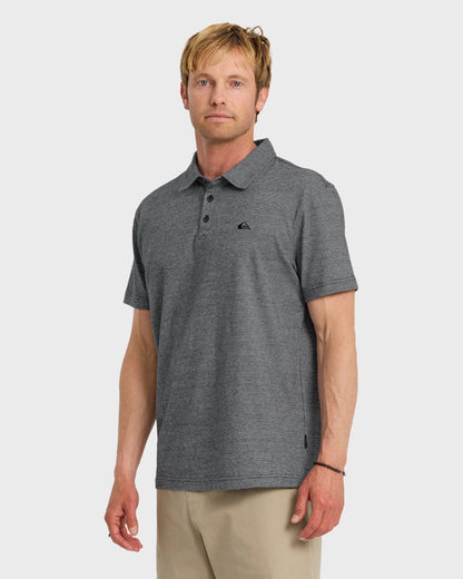 Sunset Cruise Polo Shirt - Black Quick Silver Black