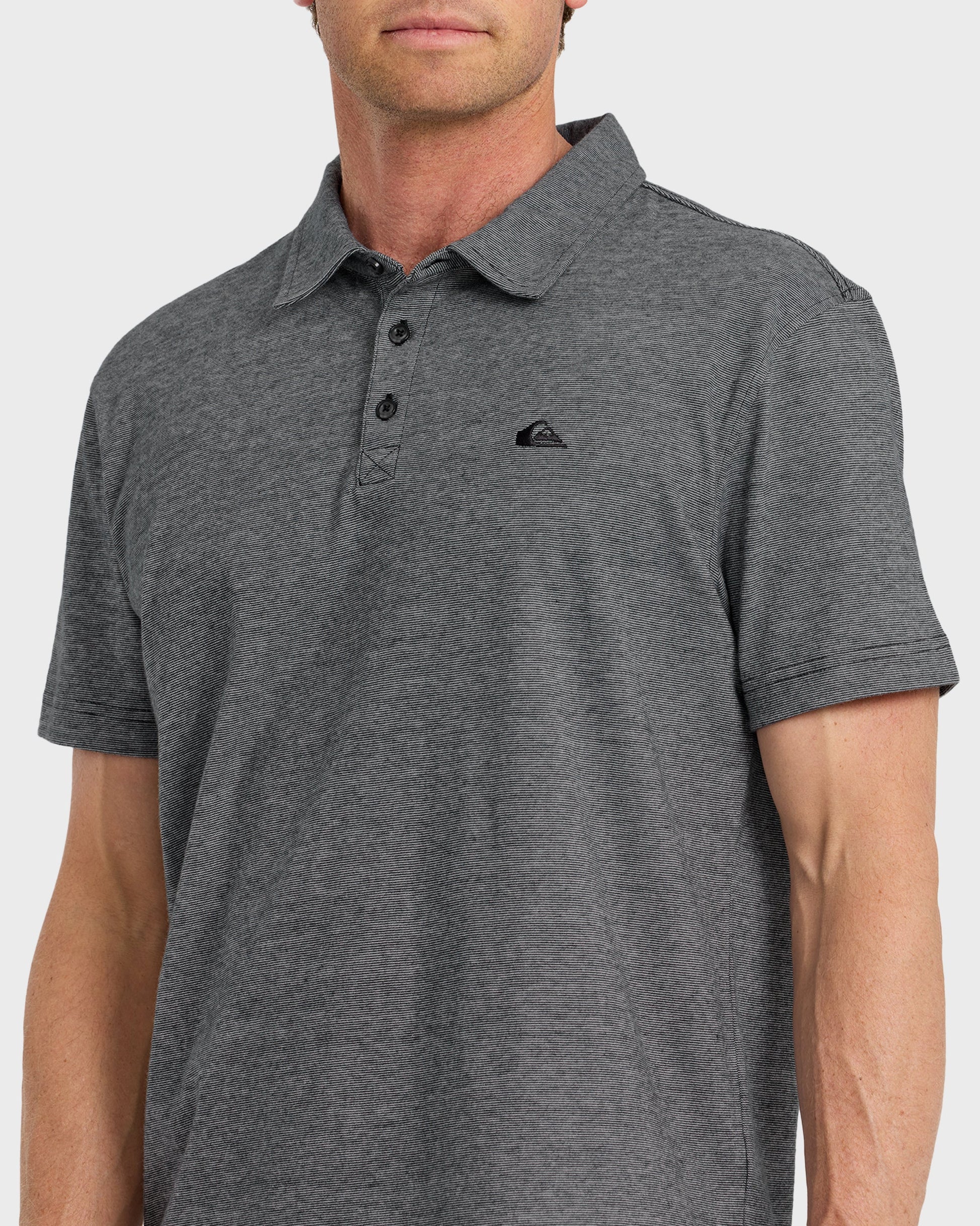 Sunset Cruise Polo Shirt - Black Quick Silver Black