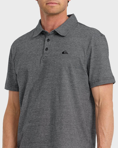Sunset Cruise Polo Shirt - Black Quick Silver Black