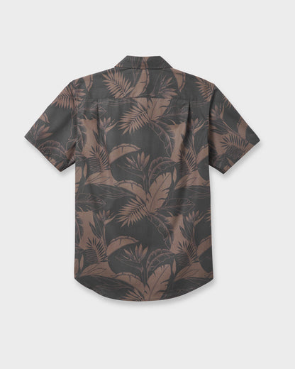Kahanu Classic Short Sleeve Shirt - Black Quick Silver Black