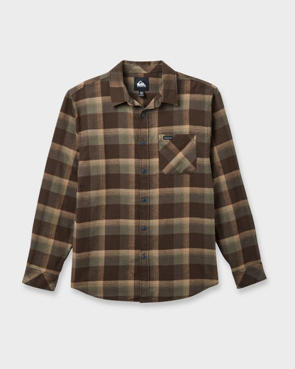 Penmar Check Flannel Shirt - Chocolate Brown Quick Silver Chocolate Brown