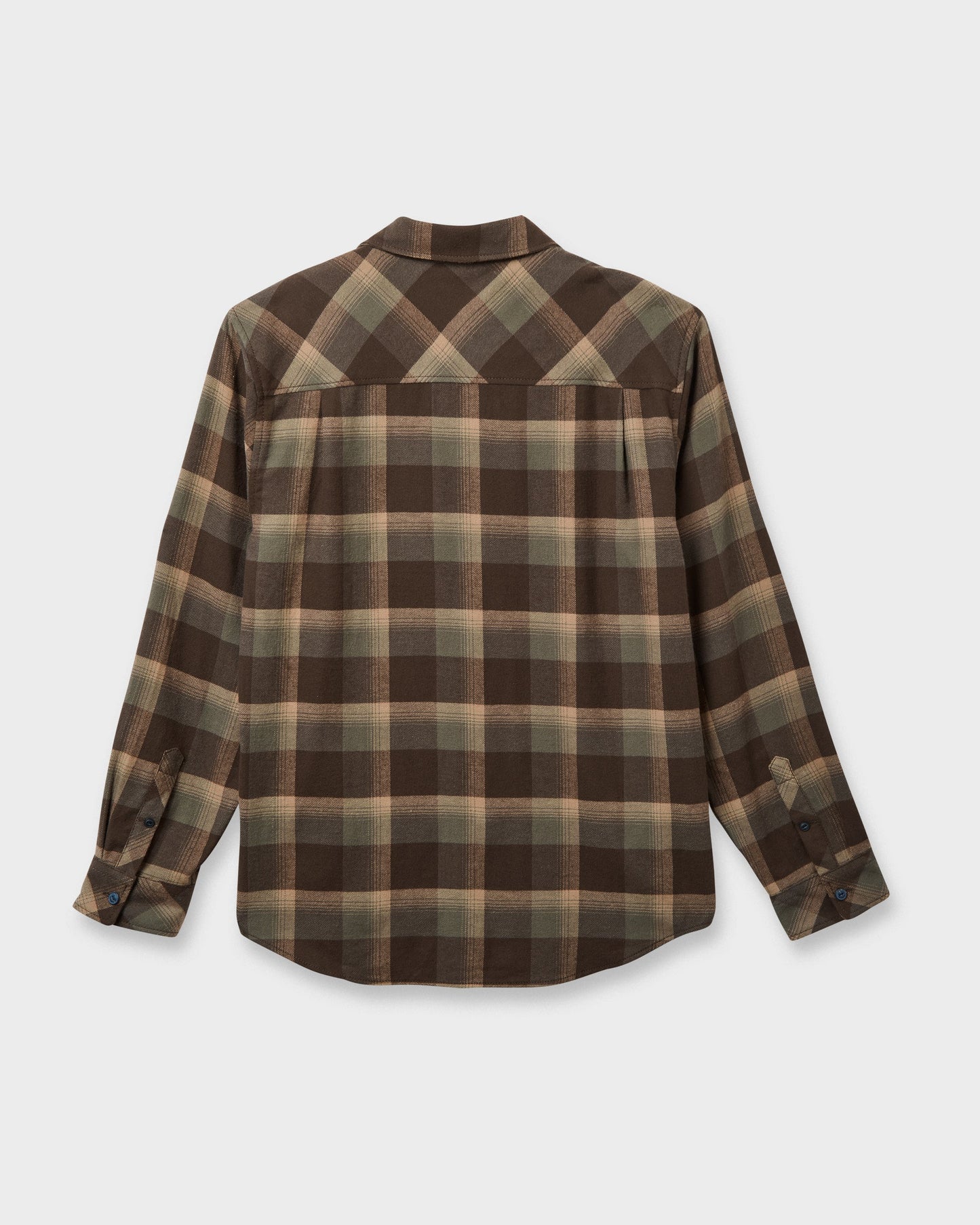 Penmar Check Flannel Shirt - Chocolate Brown Quick Silver Chocolate Brown