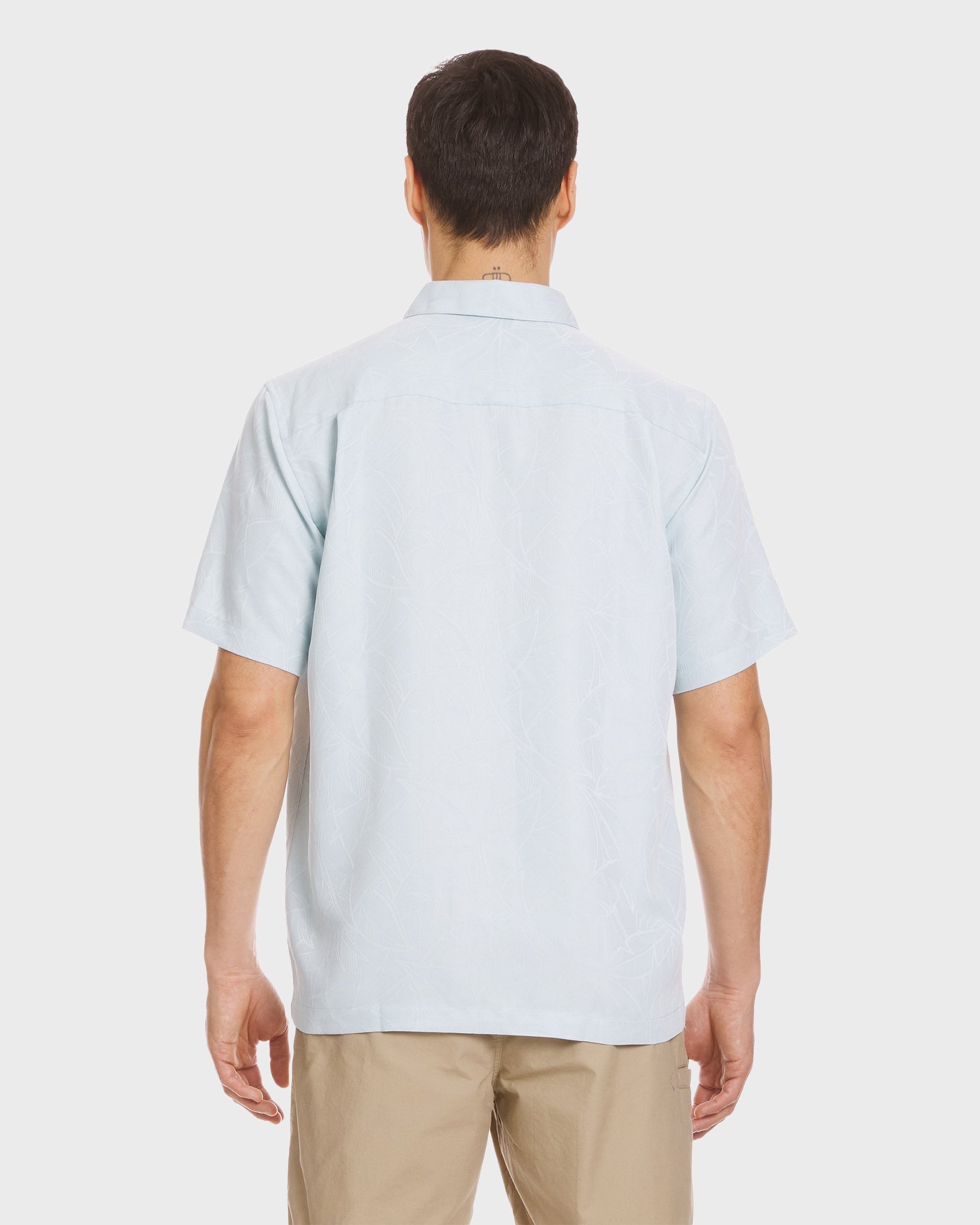 Waterman Island Jungle Shirt - Cool Blue Quick Silver Cool Blue