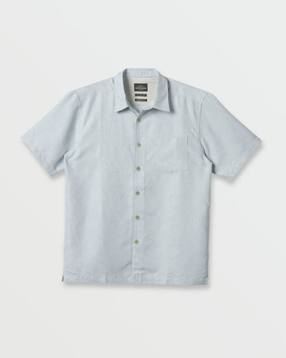 Waterman Island Jungle Shirt - Cool Blue Quick Silver Cool Blue
