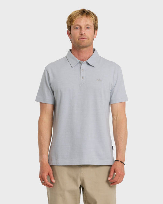 Sunset Cruise Polo Shirt - Smoked Gray Quick Silver Smoked Gray