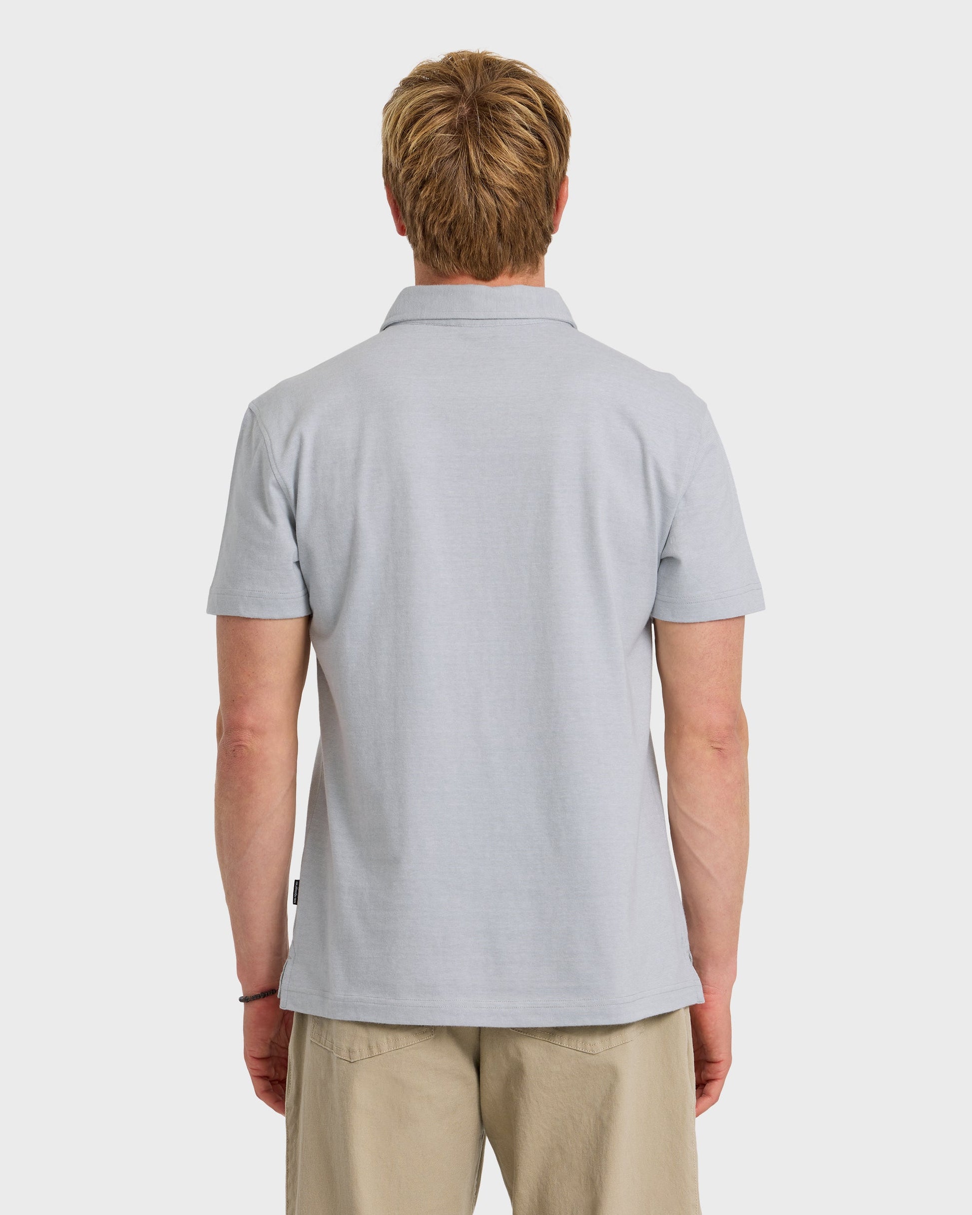 Sunset Cruise Polo Shirt - Smoked Gray Quick Silver Smoked Gray