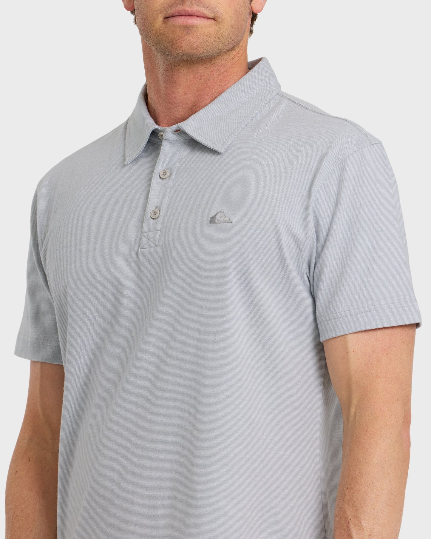 Sunset Cruise Polo Shirt - Smoked Gray Quick Silver Smoked Gray