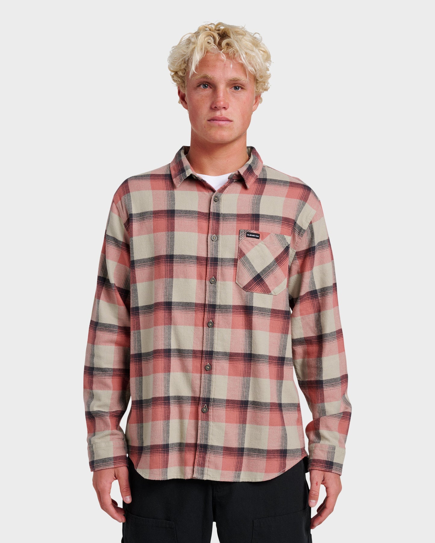 Penmar Check Flannel Shirt - Seneca Rock Quick Silver Seneca Rock
