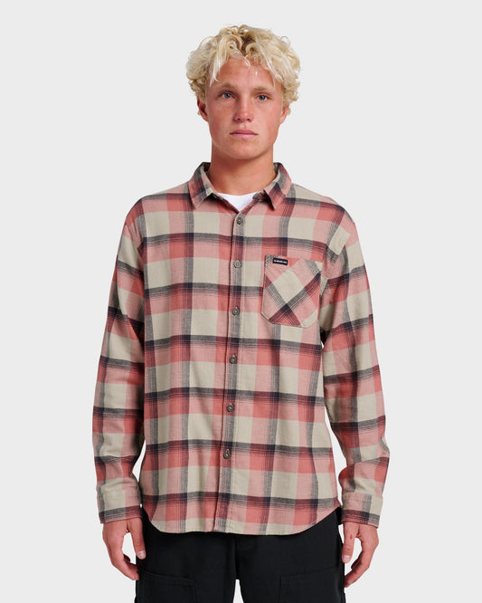 Penmar Check Flannel Shirt - Seneca Rock Quick Silver Seneca Rock