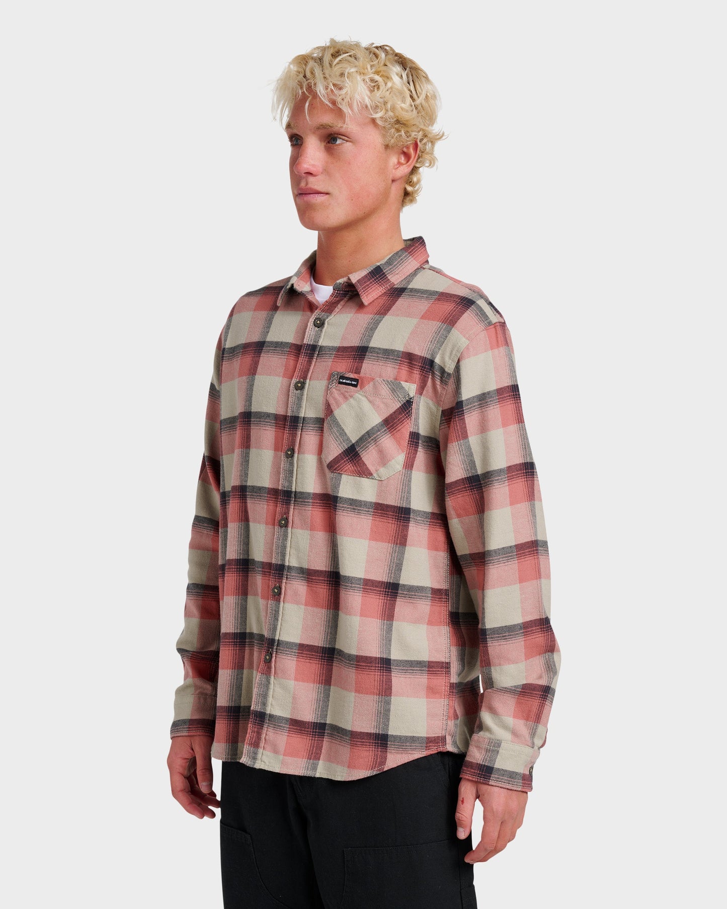 Penmar Check Flannel Shirt - Seneca Rock Quick Silver Seneca Rock