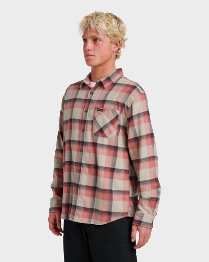 Penmar Check Flannel Shirt - Seneca Rock Quick Silver Seneca Rock