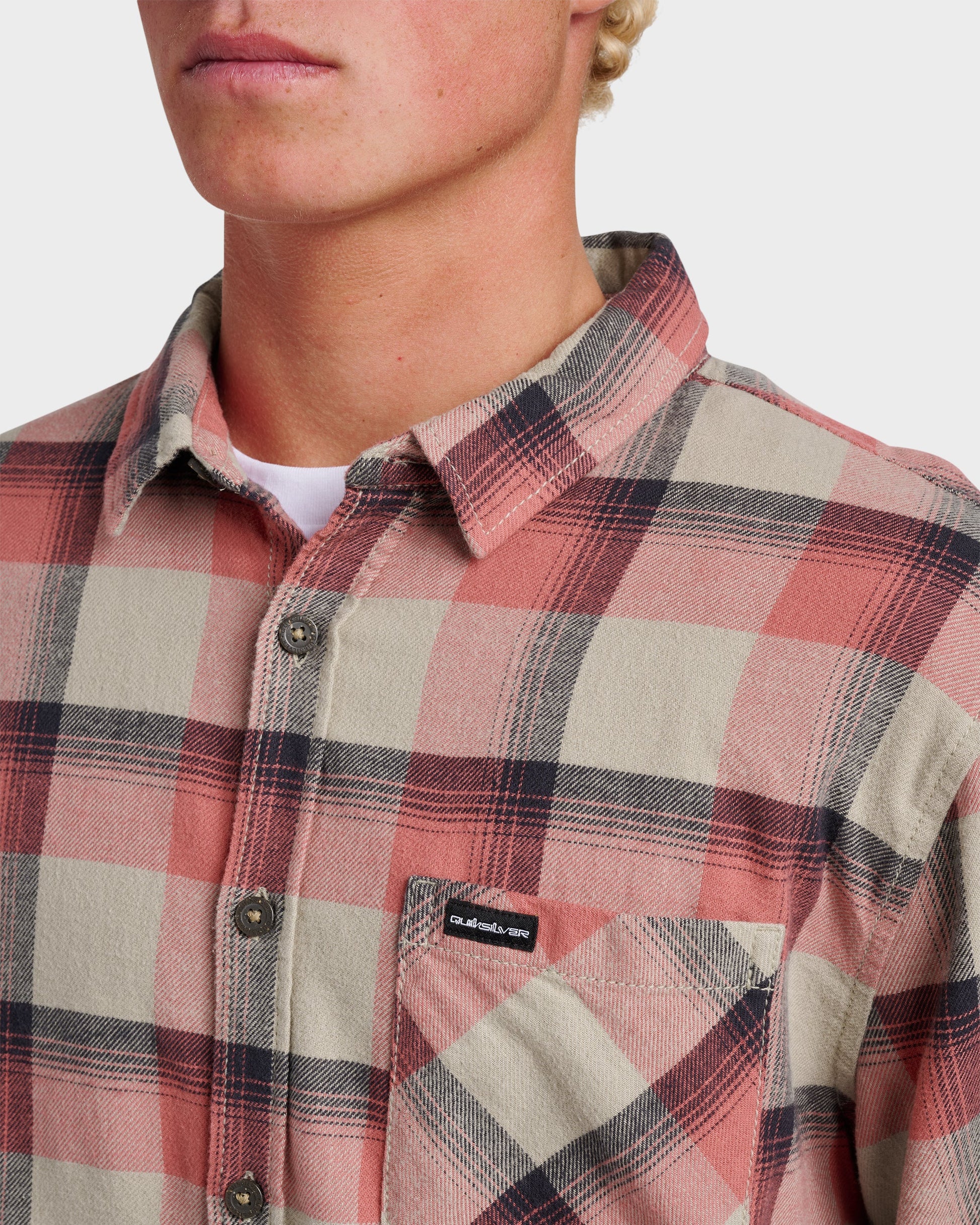 Penmar Check Flannel Shirt - Seneca Rock Quick Silver Seneca Rock
