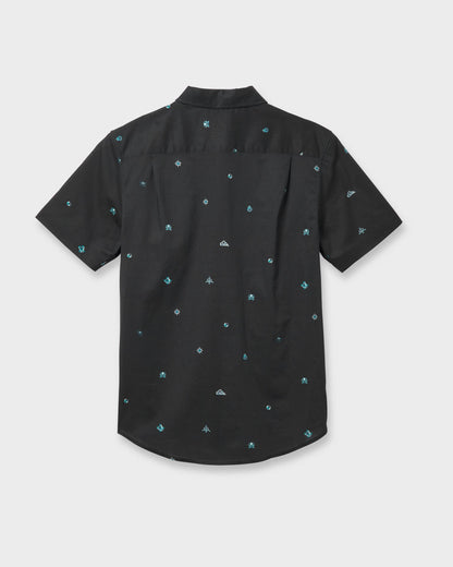 Mini Dimensions Classic Short Sleeve Shirt - Black Quick Silver Black