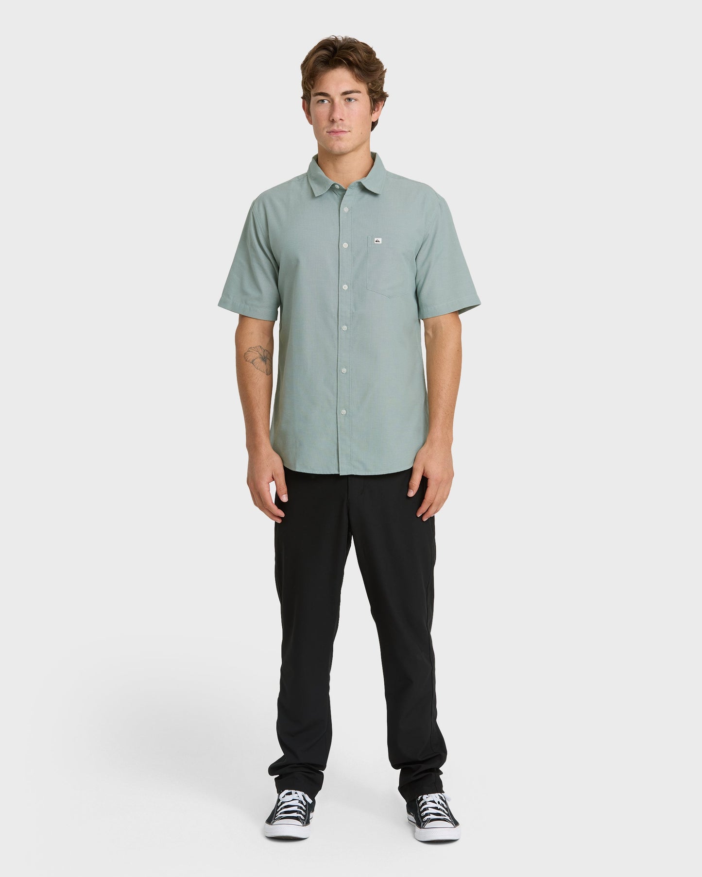 Shoreline Classic Short Sleeve Shirt - Herb Quick Silver Herb