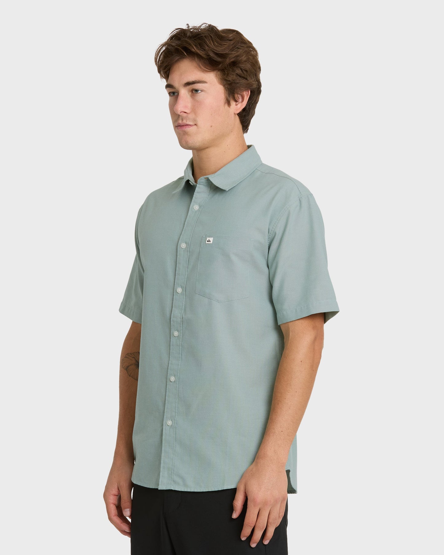 Shoreline Classic Short Sleeve Shirt - Herb Quick Silver Herb