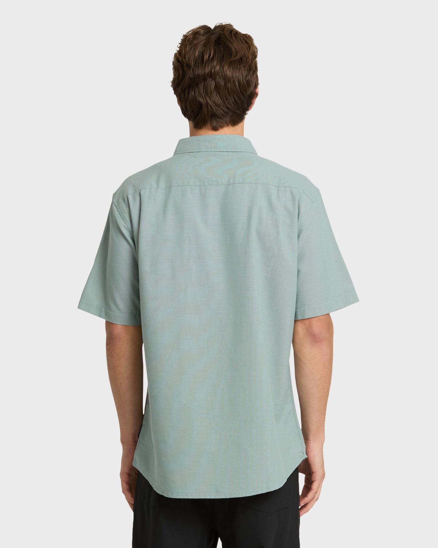 Shoreline Classic Short Sleeve Shirt - Chinois Green Quick Silver Chinois Green