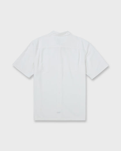 Waterman Tahiti Palms Premium Anti-Wrinkle Shirt - White Quick Silver White