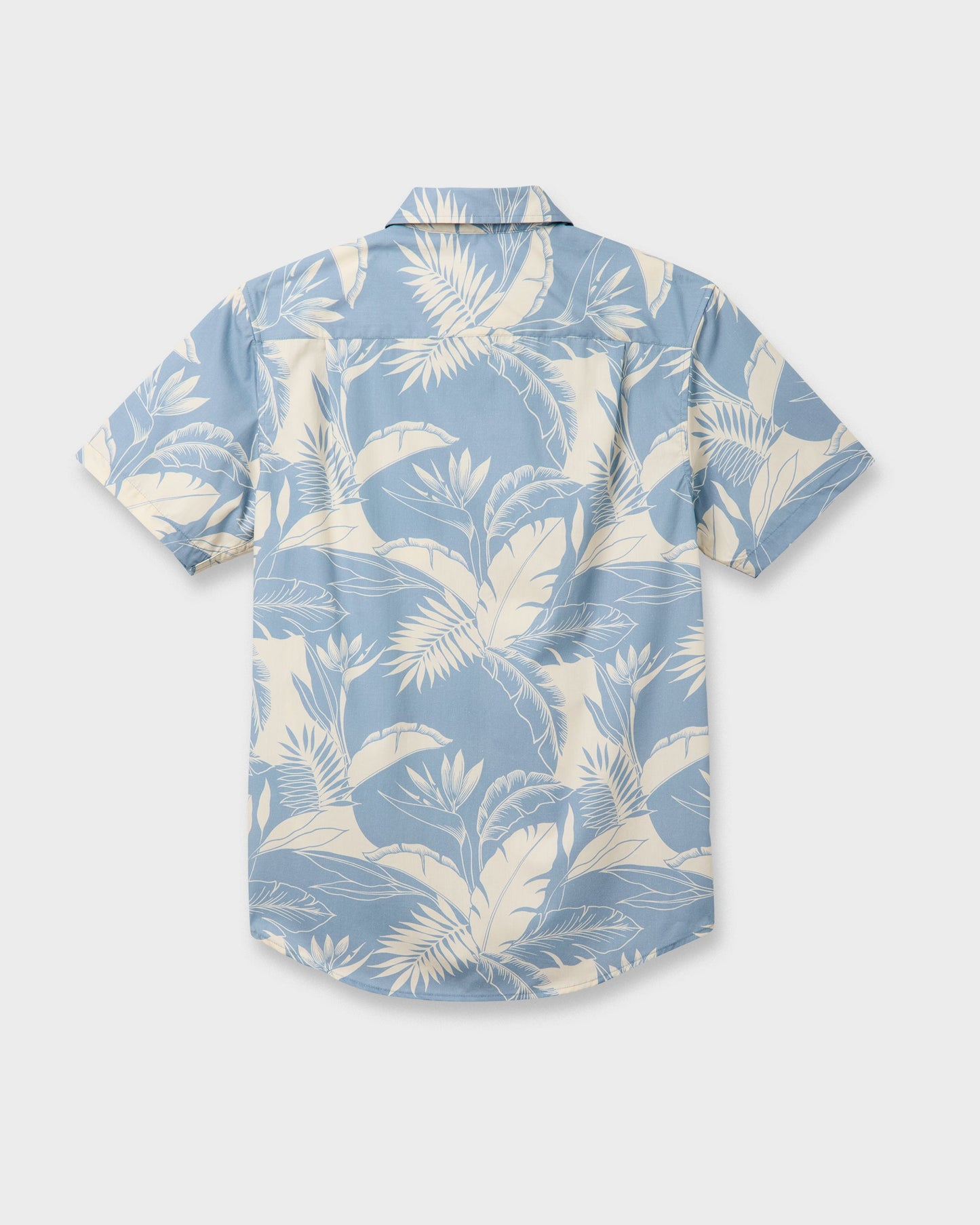 Kahanu Classic Short Sleeve Shirt - Ashley Blue Quick Silver Ashley Blue