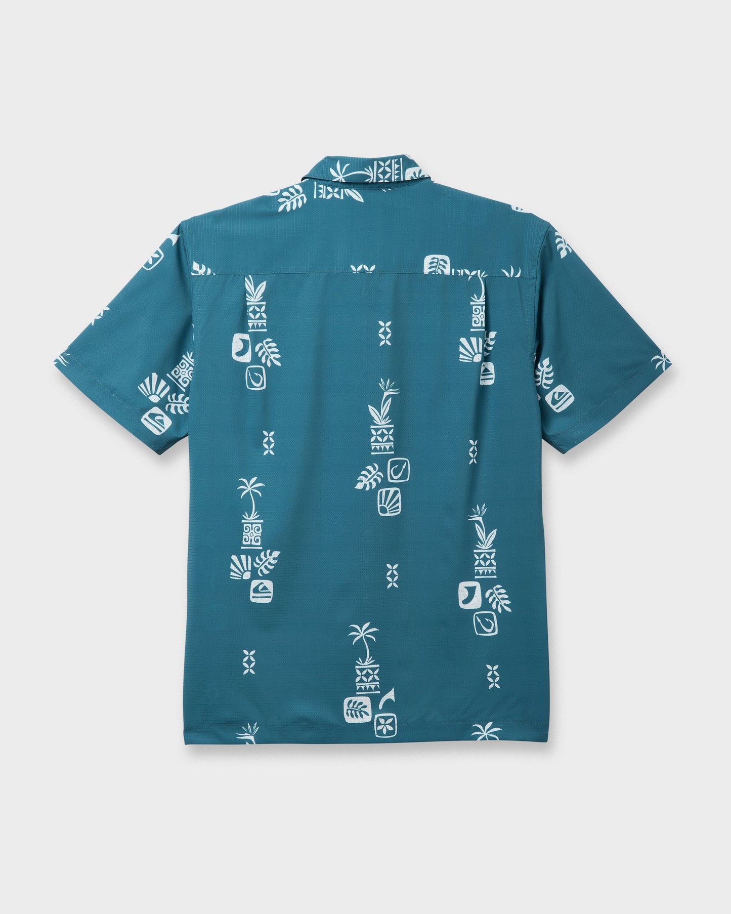 Waterman Mystic Fin Shirt - Real Teal Quick Silver Real Teal
