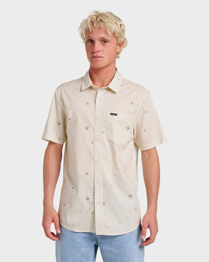 Mini Dimensions Classic Short Sleeve Shirt - Silver Birch Quick Silver Silver Birch