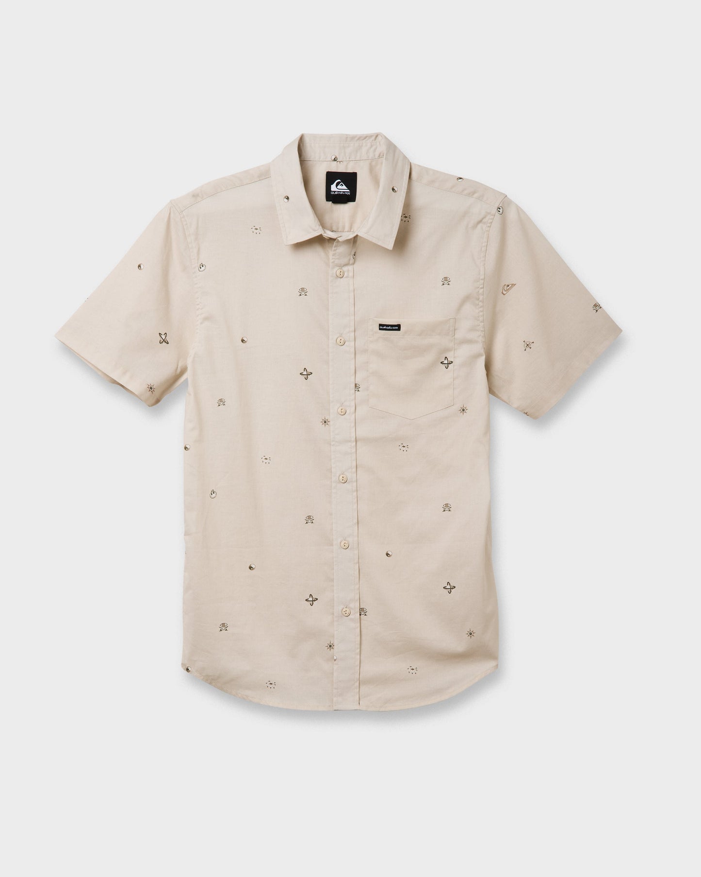 Mini Dimensions Classic Short Sleeve Shirt - Silver Birch Quick Silver Silver Birch
