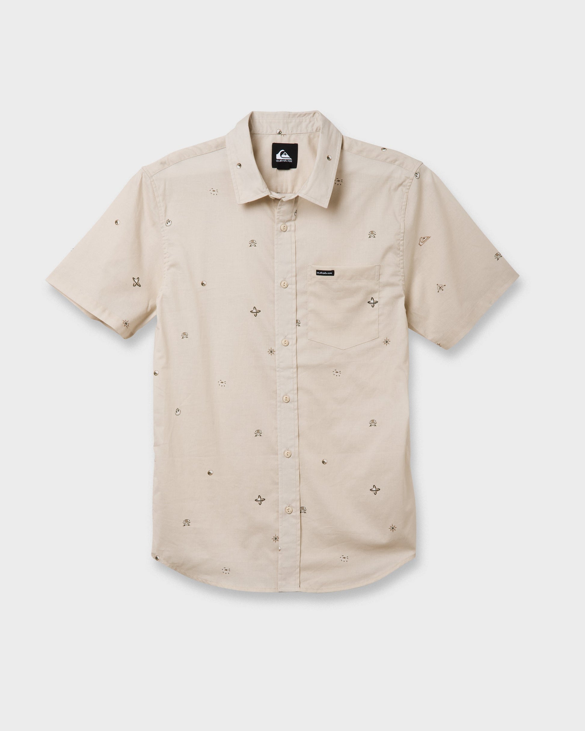 Mini Dimensions Classic Short Sleeve Shirt - Silver Birch Quick Silver Silver Birch