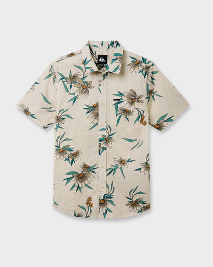 Costal Flora Classic Short Sleeve Shirt - Moonstruck Quick Silver Moonstruck