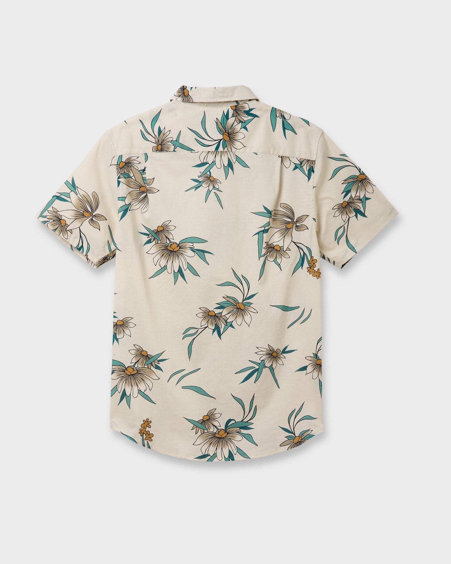 Costal Flora Classic Short Sleeve Shirt - Moonstruck Quick Silver Moonstruck