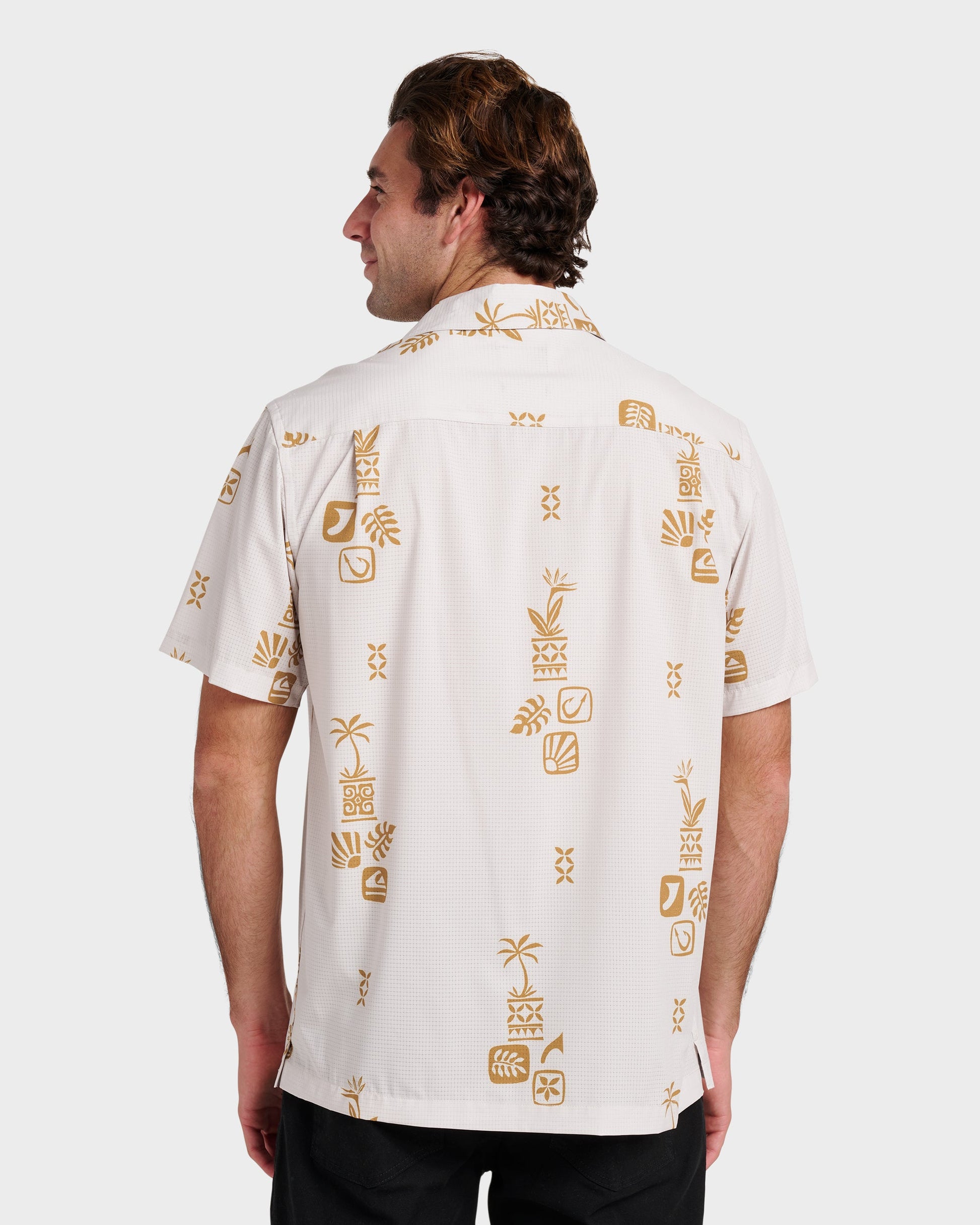 Waterman Mystic Fin Shirt - Moonbeam Quick Silver Moonbeam