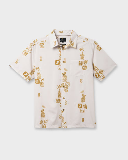 Waterman Mystic Fin Shirt - Moonbeam Quick Silver Moonbeam