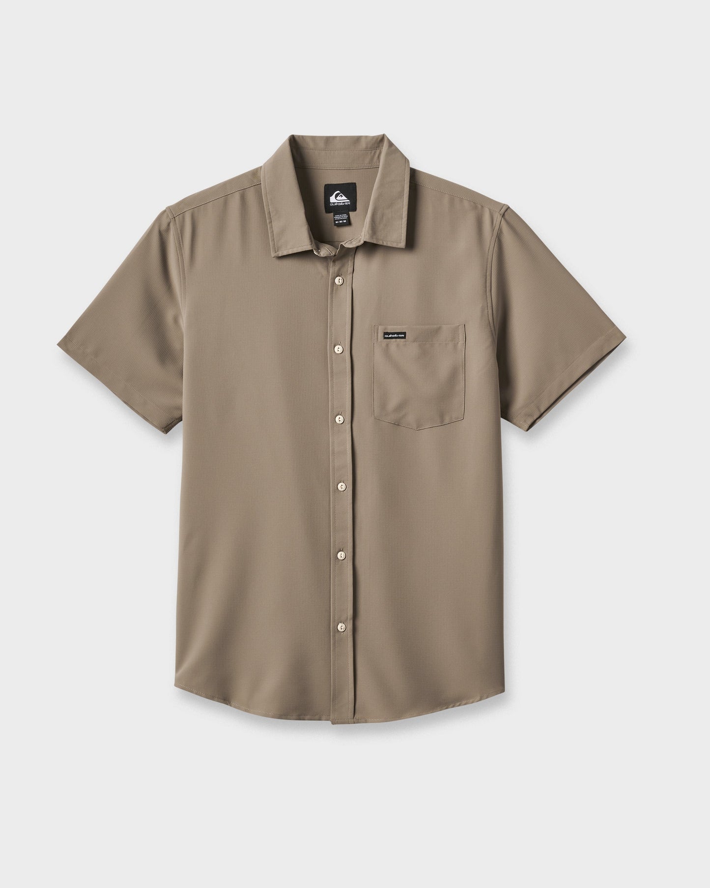 Allport Classic Short Sleeve Shirt - Fallen Rock Quick Silver Fallen Rock