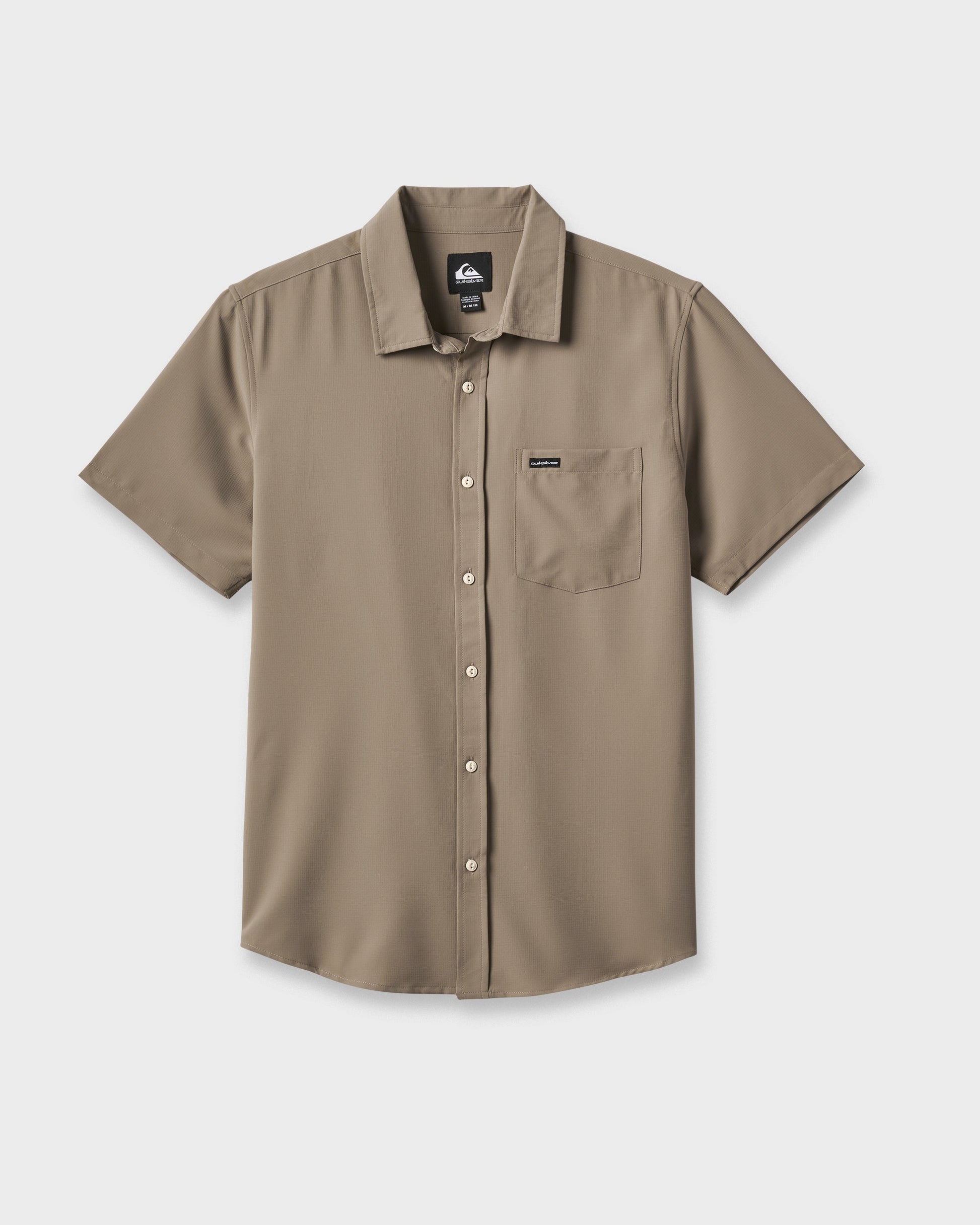 Allport Classic Short Sleeve Shirt - Fallen Rock Quick Silver Fallen Rock