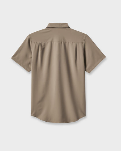 Allport Classic Short Sleeve Shirt - Fallen Rock Quick Silver Fallen Rock