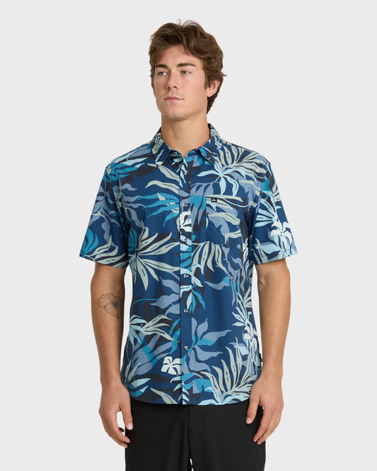 Blueweed Classic Short Sleeve Shirt - Navy Quick Silver Navy