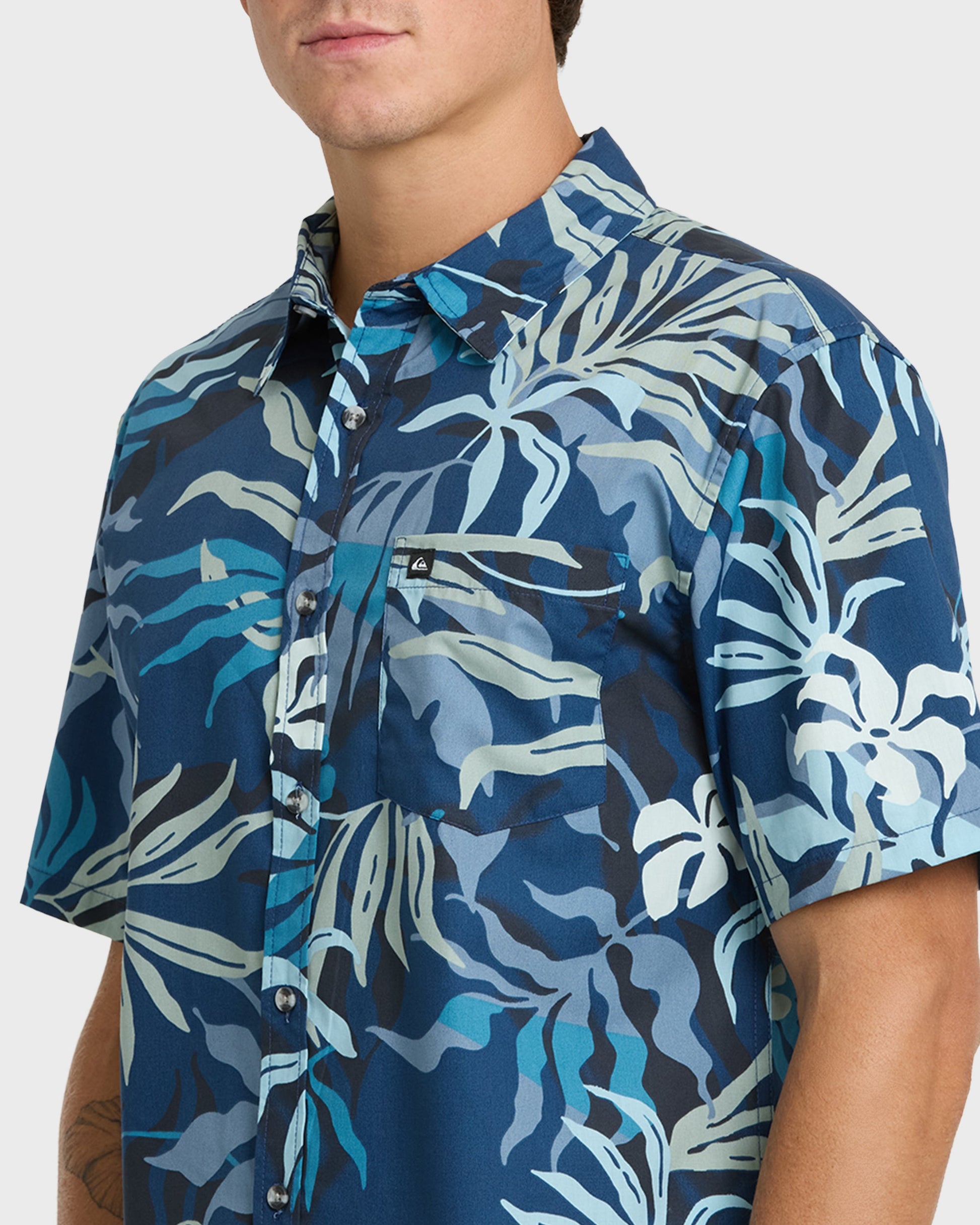 Blueweed Classic Short Sleeve Shirt - Navy Quick Silver Navy