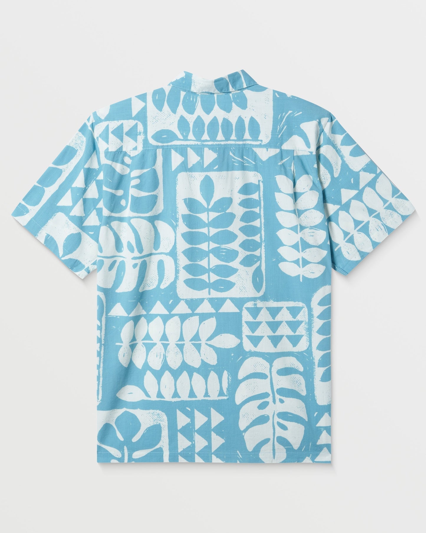 Waterman Turtle Island Shirt - Reef Waters Print Quick Silver Reef Waters Print