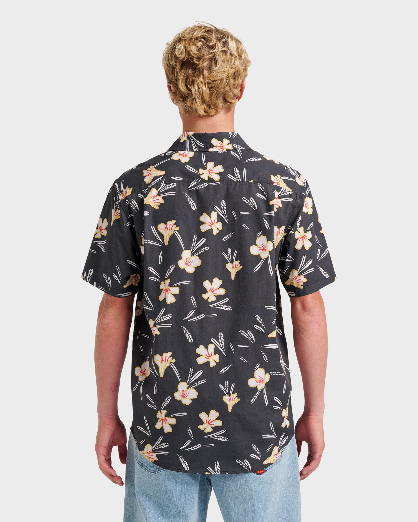 Kaneohe Classic Short Sleeve Shirt - Phantom Quick Silver Phantom