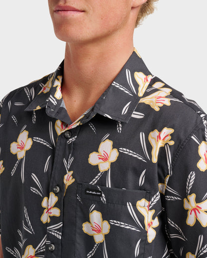Kaneohe Classic Short Sleeve Shirt - Phantom Quick Silver Phantom