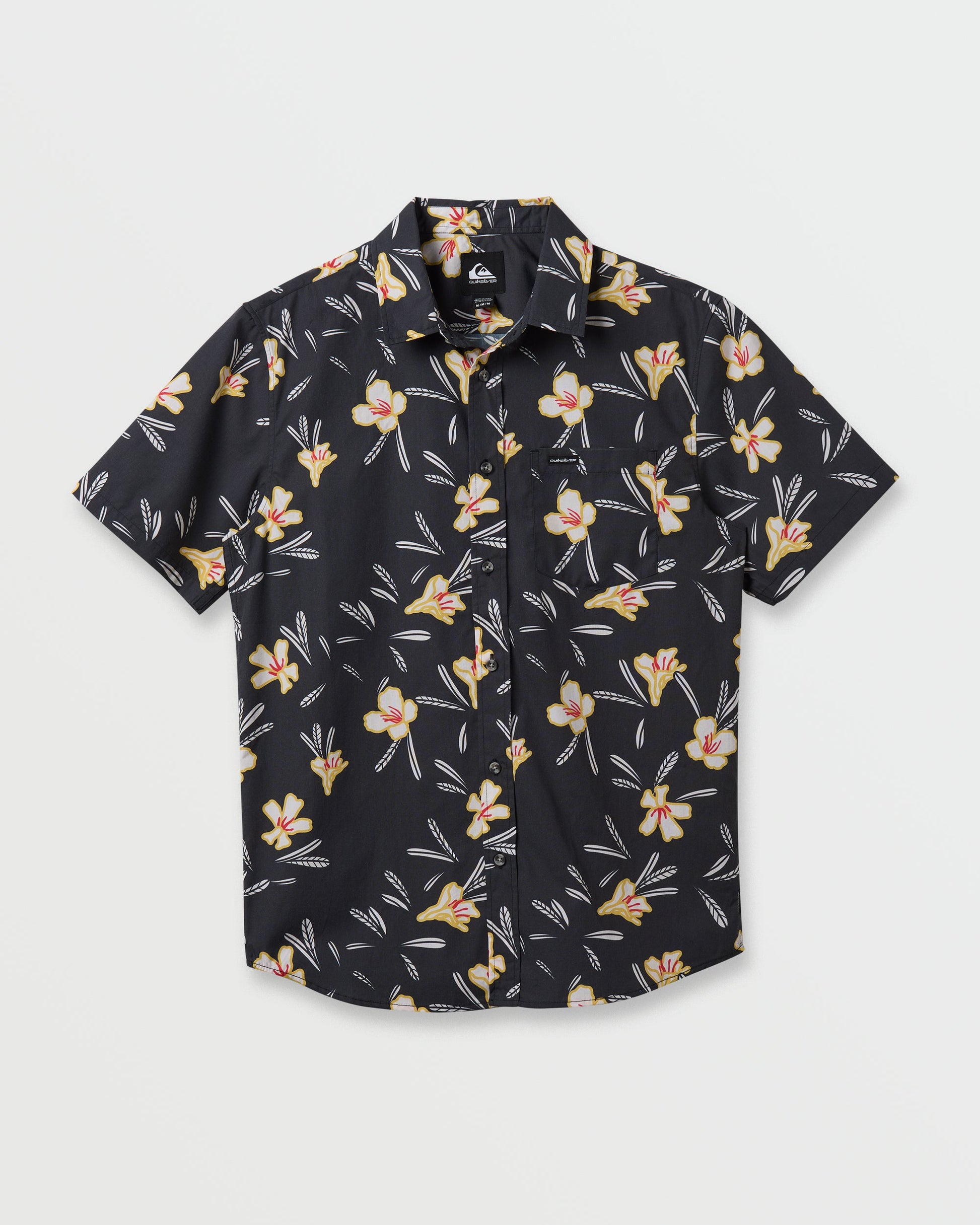 Kaneohe Classic Short Sleeve Shirt - Phantom Quick Silver Phantom