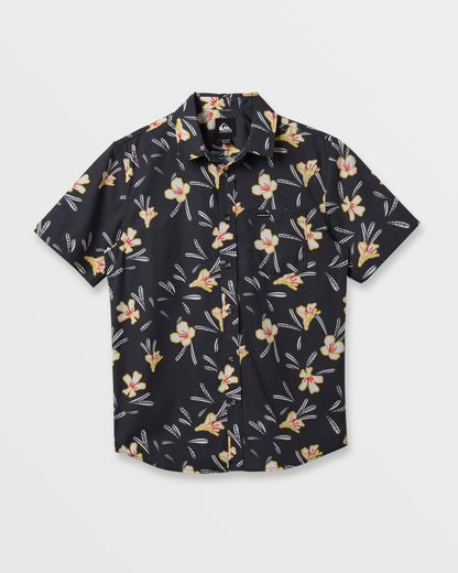 Kaneohe Classic Short Sleeve Shirt - Phantom Quick Silver Phantom