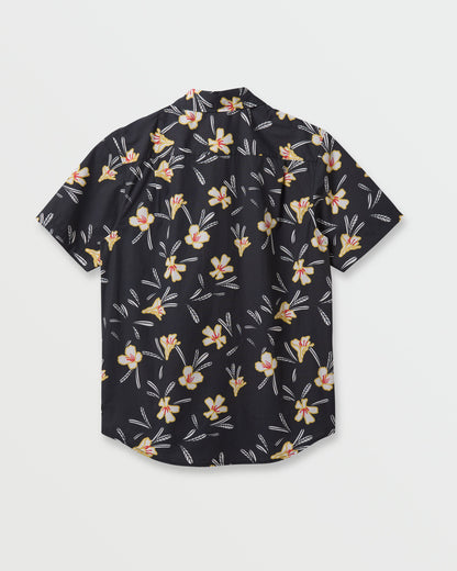Kaneohe Classic Short Sleeve Shirt - Phantom Quick Silver Phantom