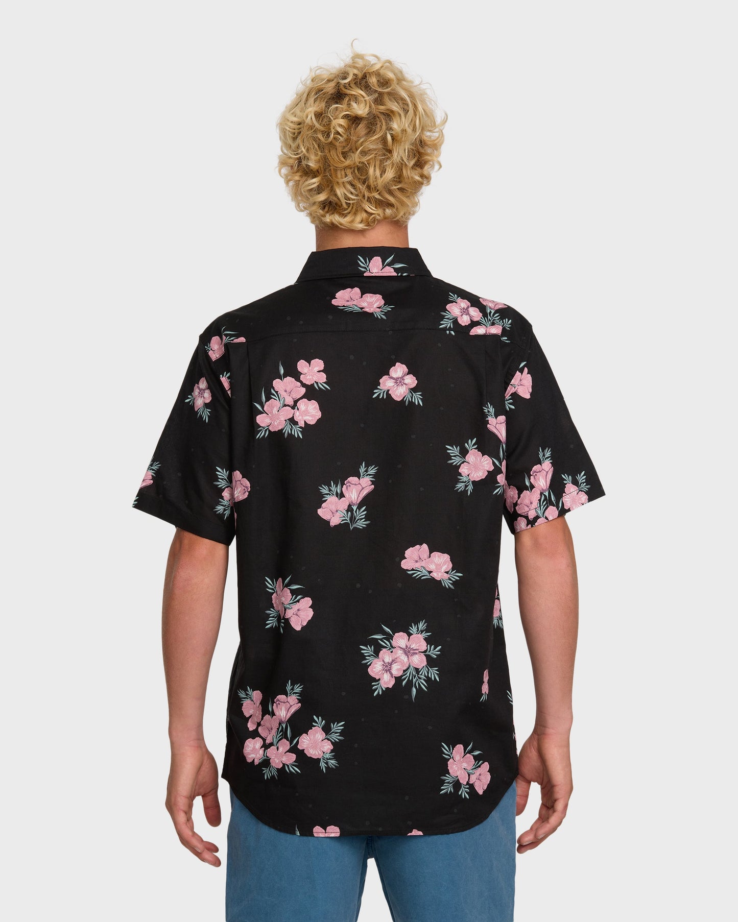 Habitats Classic Short Sleeve Shirt - Black Quick Silver Black