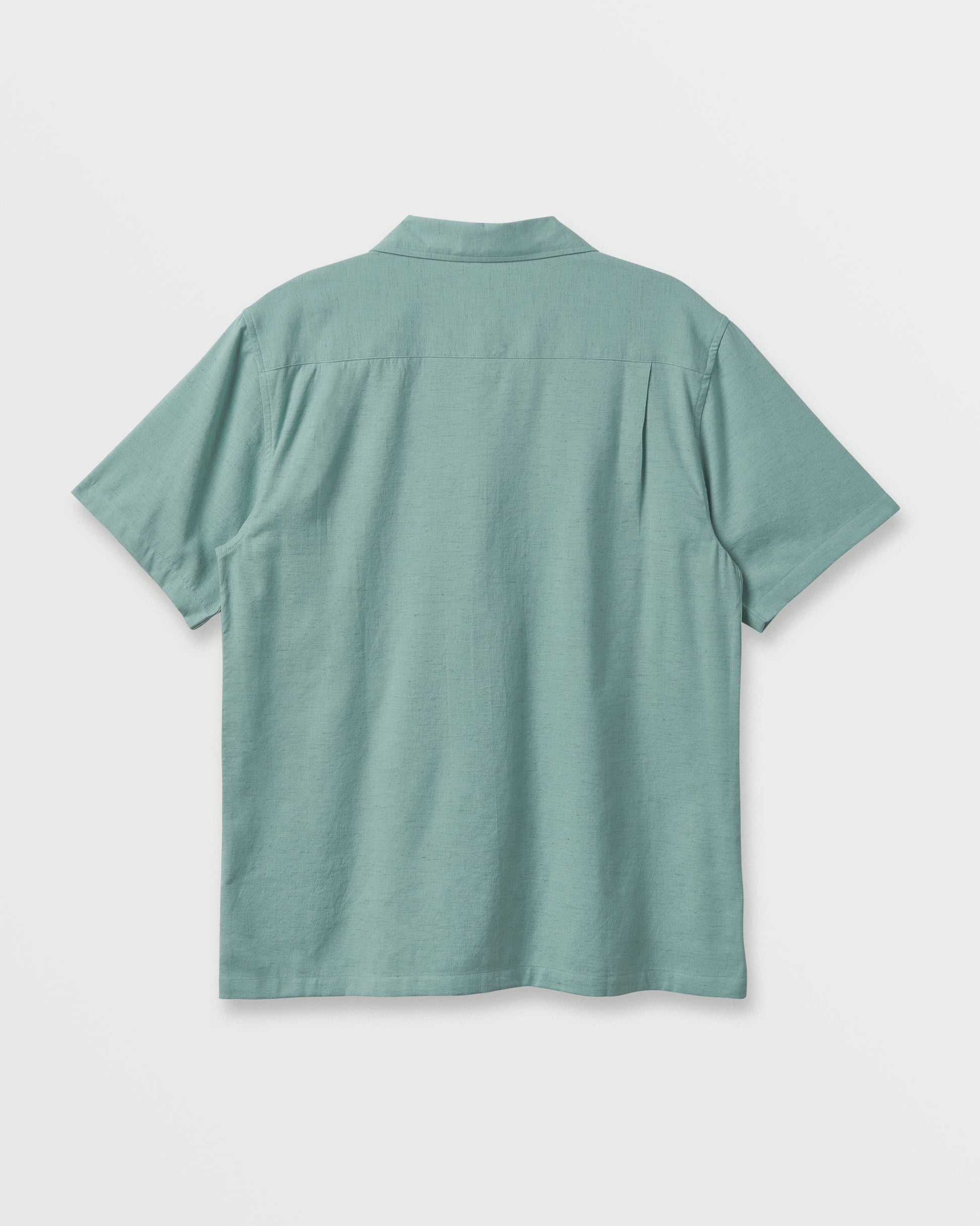 Flecky Island Short Sleeve Shirt - Jade Grey Quick Silver Jade Grey