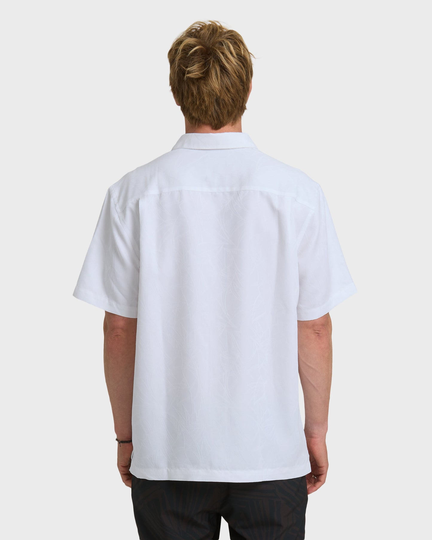 Waterman Island Jungle Shirt - White Quick Silver White