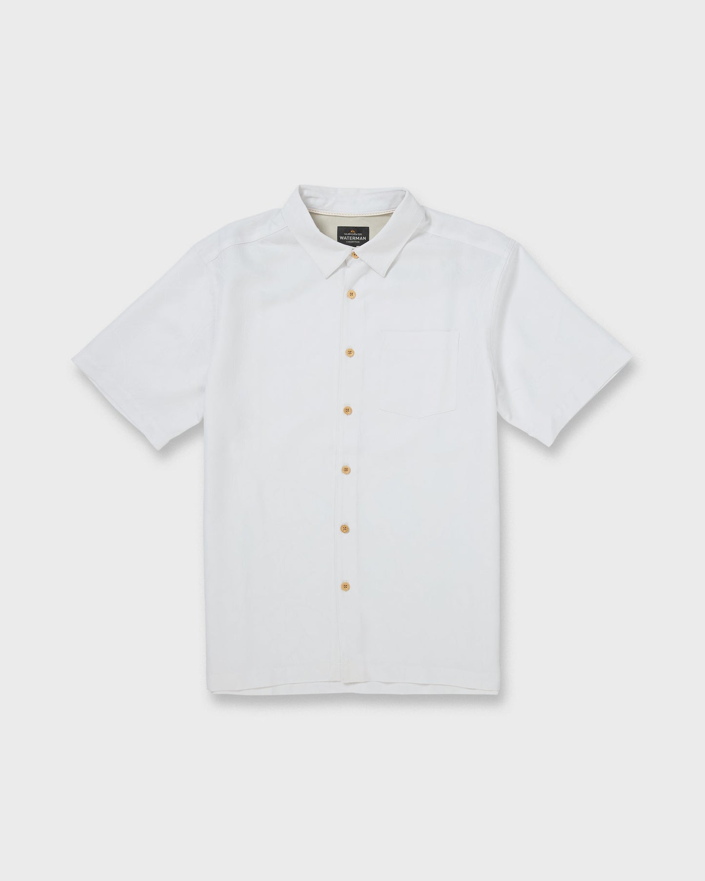 Waterman Island Jungle Shirt - White Quick Silver White