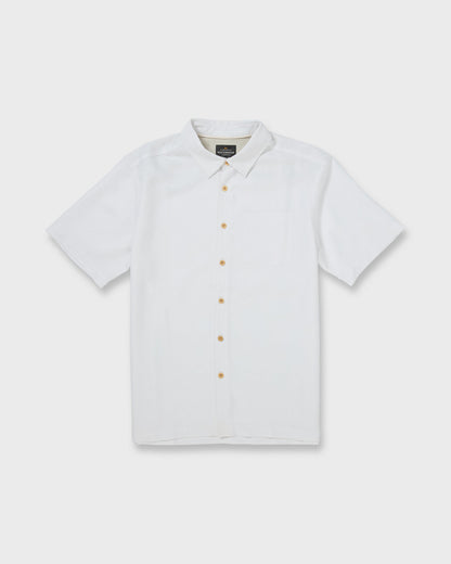 Waterman Island Jungle Shirt - White Quick Silver White