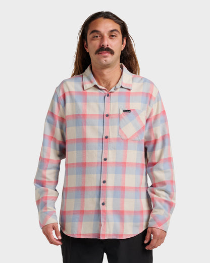 Penmar Check Flannel Shirt - Moonstruck Quick Silver Moonstruck