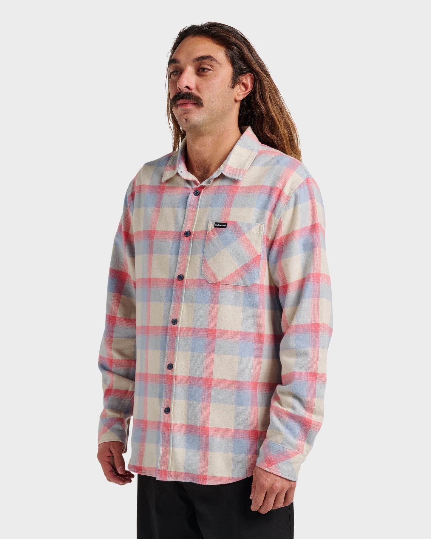 Penmar Check Flannel Shirt - Moonstruck Quick Silver Moonstruck