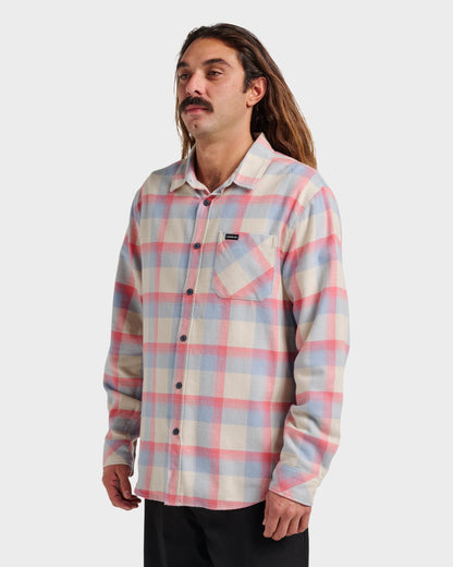 Penmar Check Flannel Shirt - Moonstruck Quick Silver Moonstruck